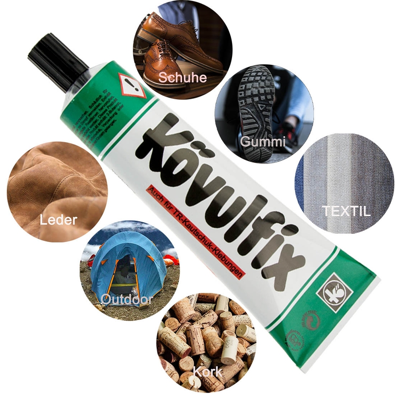 KÖVULFIX κόλλα για δέρμα και καουτσούκ 90 g