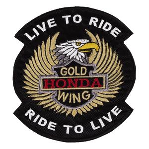 Patch Live to Ride Gold Wing - μικρότερο