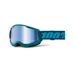 Γυαλιά Motocross 100% STRATA 2 New Stone blue (μπλε plexi)