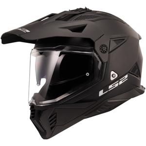 Κράνος μοτοσικλέτας Enduro LS2 MX702 PIONEER II μαύρο ματ
