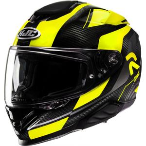 HJC RPHA 71 Carbon Hamil MC3H μαύρο και κίτρινο ολοκληρωμένο κράνος μοτοσικλέτας