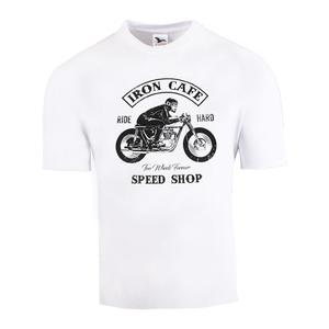 T-shirt RSA Iron Cafe II λευκό