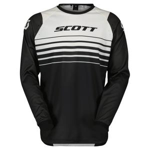 Motocross φανέλα Scott EVO SWAP μαύρο και άσπρο