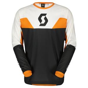 Motocross φανέλα Scott EVO TRACK μαύρο-πορτοκαλί