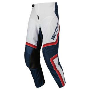 Scott EVO DIRT Motocross παντελόνι κόκκινο και λευκό