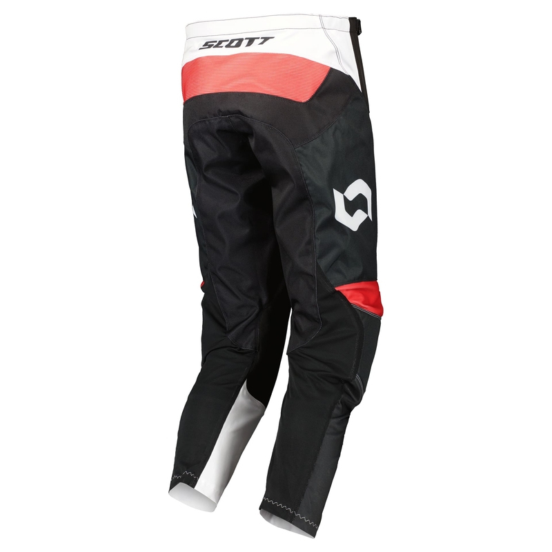 Scott EVO RACE Motocross παντελόνι λευκό και κόκκινο