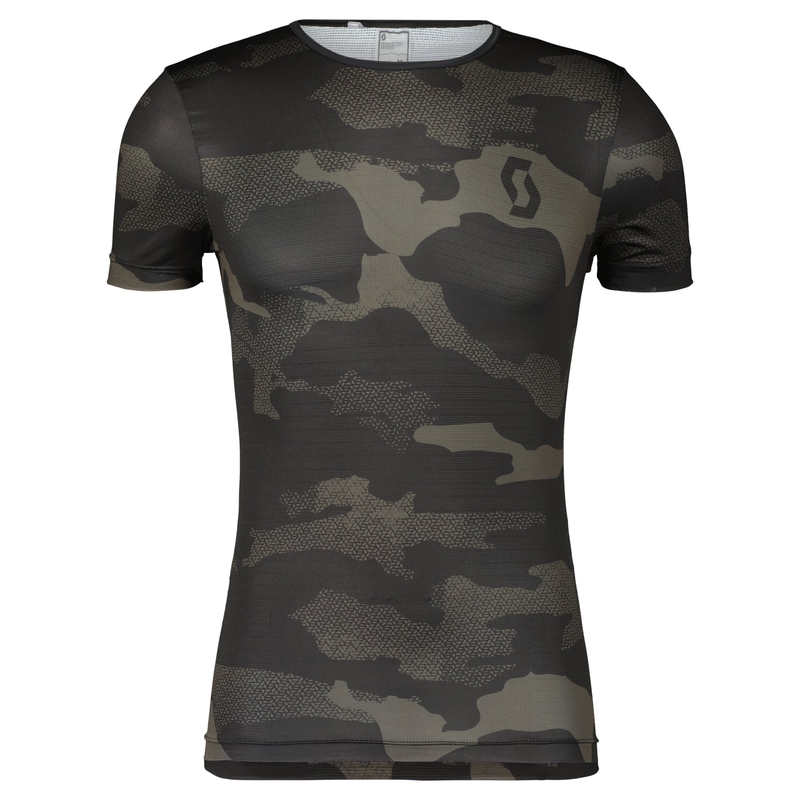 Θερμικό T-shirt Scott UNDERWEAR CARBON μαύρο-γκρι