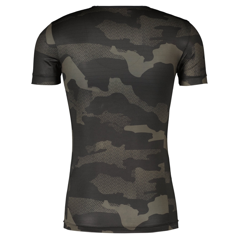 Θερμικό T-shirt Scott UNDERWEAR CARBON μαύρο-γκρι
