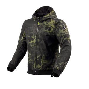 Softshell μπουφάν Revit Saros WB μαύρο-σκούρο πράσινο