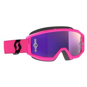 Γυαλιά motocross Scott PRIMAL CHROME ροζ-μαύρο-μωβ