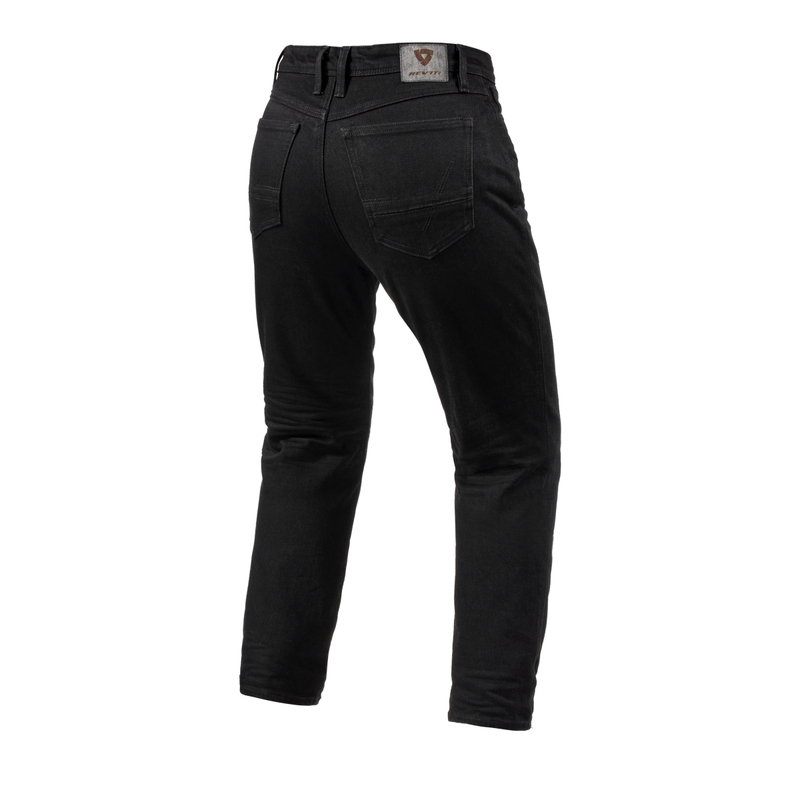 Revit Violet BF Γυναικείο Cropped Motorcycle Jeans Μαύρο