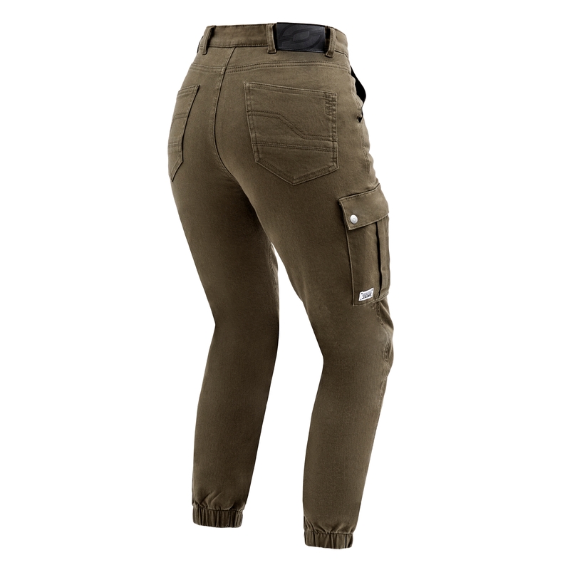 Γυναικείο τζιν μοτοσικλέτας Ozone Jane JF Green Motorcycle Jeans