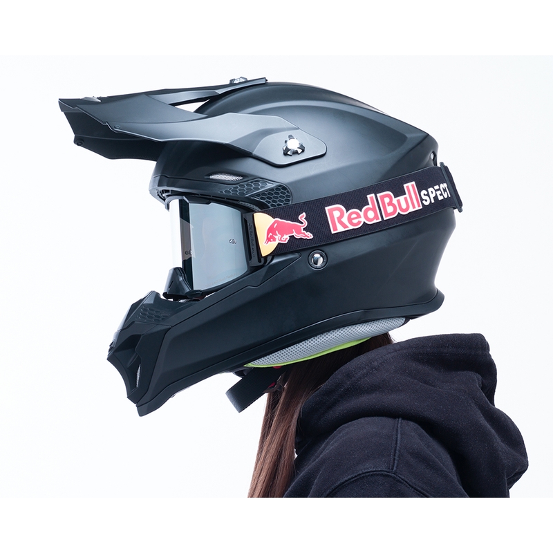 Γυαλιά μοτοκρός Red Bull Spect STRIVE S μαύρο με καπνιστό γυαλί