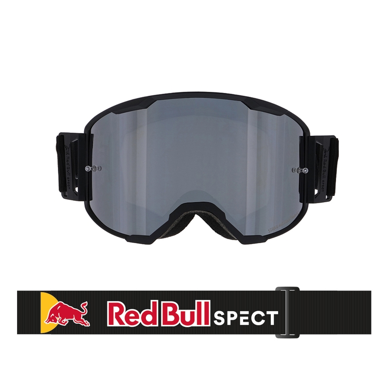 Γυαλιά μοτοκρός Red Bull Spect STRIVE S μαύρο με καπνιστό γυαλί