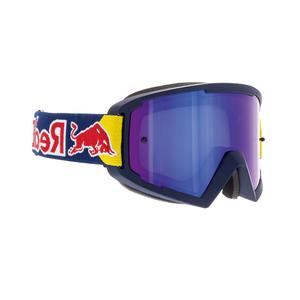 Γυαλιά μοτοκρός Red Bull Spect WHIP σκούρο μπλε με μπλε φακό