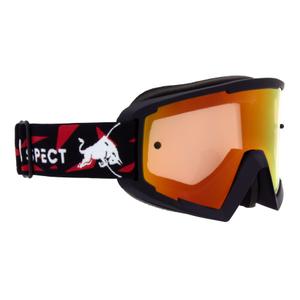Γυαλιά motocross Red Bull Spect WHIP μαύρο με κόκκινο-κίτρινο φακό