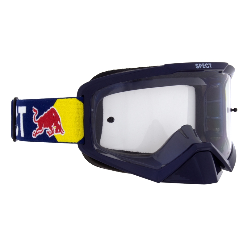 Γυαλιά motocross Red Bull Spect EVAN μπλε με διαφανή φακό