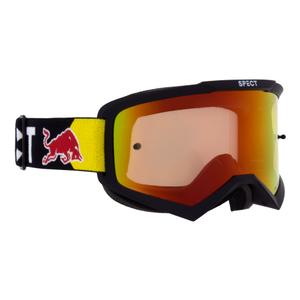 Γυαλιά motocross Red Bull Spect EVAN μαύρο με κόκκινο-κίτρινο φακό
