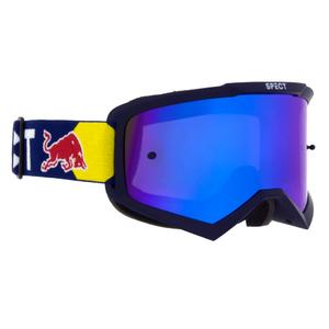 Γυαλιά motocross Red Bull Spect EVAN σκούρο μπλε με μπλε φακό