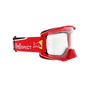 Γυαλιά μοτοκρός Red Bull Spect STRIVE S κόκκινο με διαφανή φακό