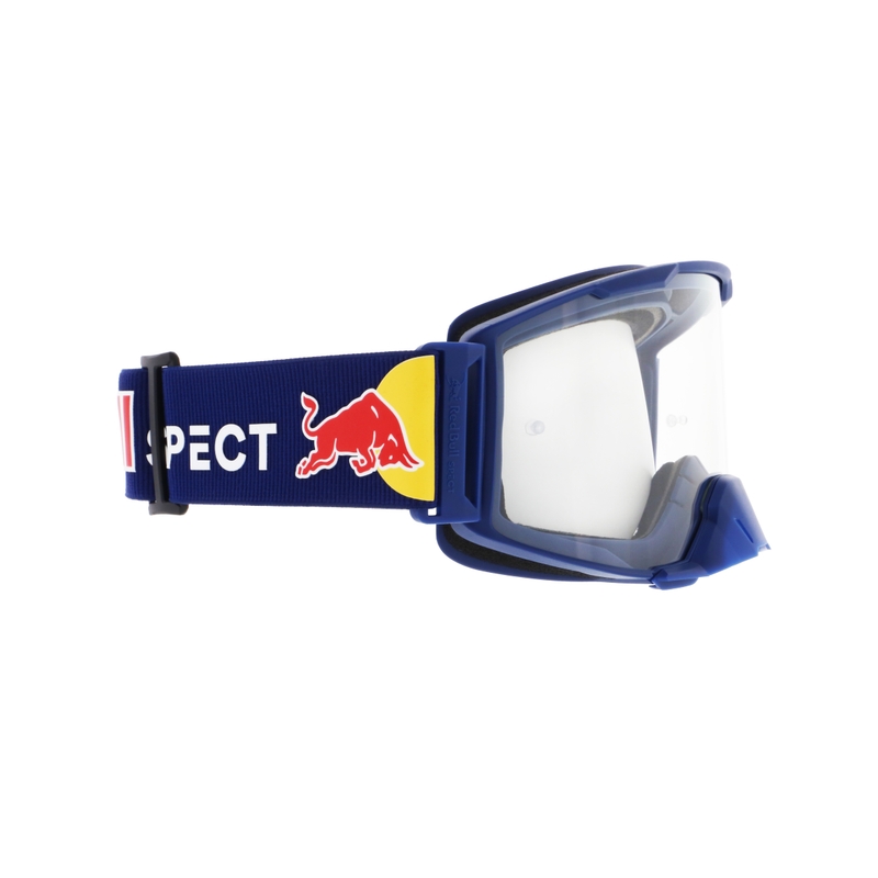 Γυαλιά μοτοκρός Red Bull Spect STRIVE S σκούρο μπλε με διαφανή φακό