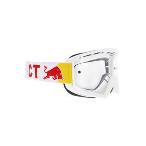 Γυαλιά μοτοκρός Red Bull Spect WHIP λευκό με διαφανή φακό