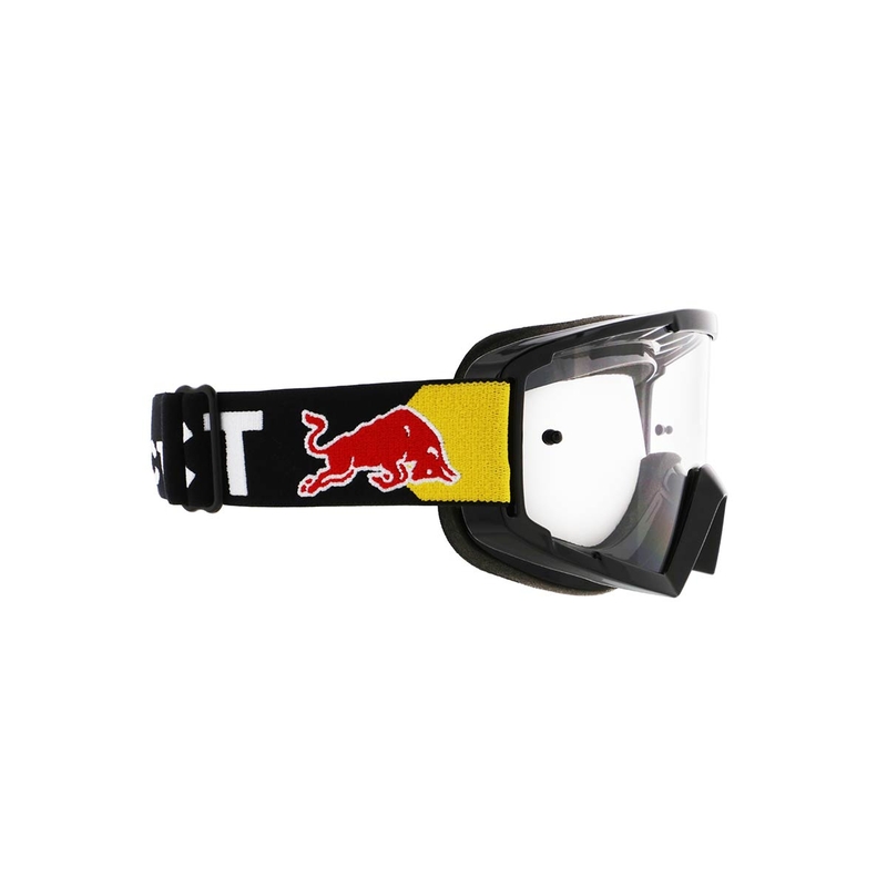 Γυαλιά μοτοκρός Red Bull Spect WHIP μαύρο με διαφανή φακό
