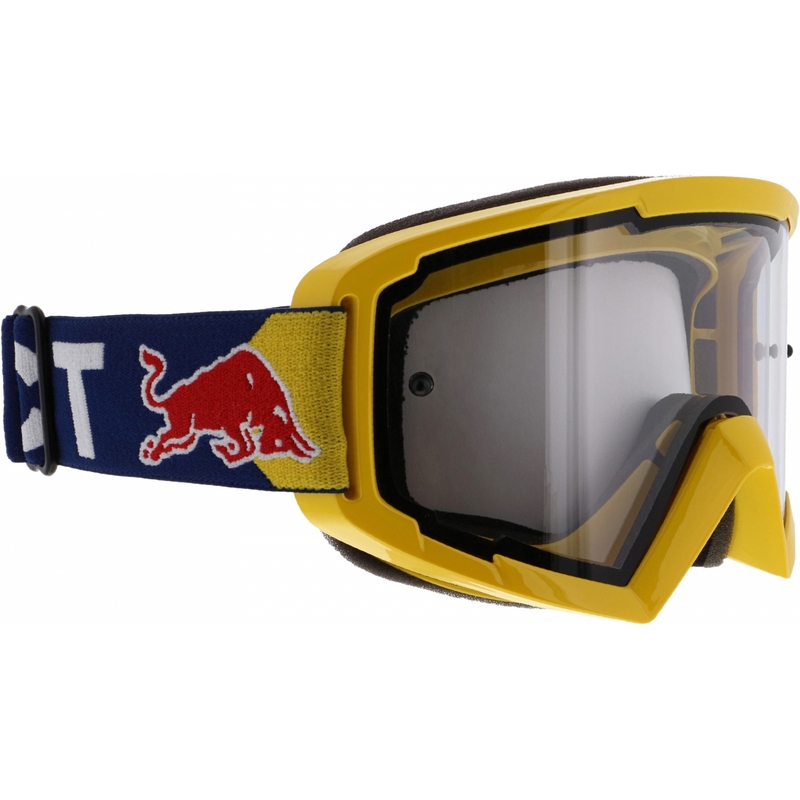 Γυαλιά μοτοκρός Red Bull Spect WHIP κίτρινο με διαφανή φακό