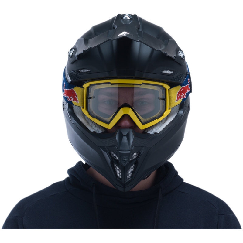 Γυαλιά μοτοκρός Red Bull Spect WHIP κίτρινο με διαφανή φακό