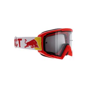 Γυαλιά μοτοκρός Red Bull Spect WHIP κόκκινο με διαφανή φακό