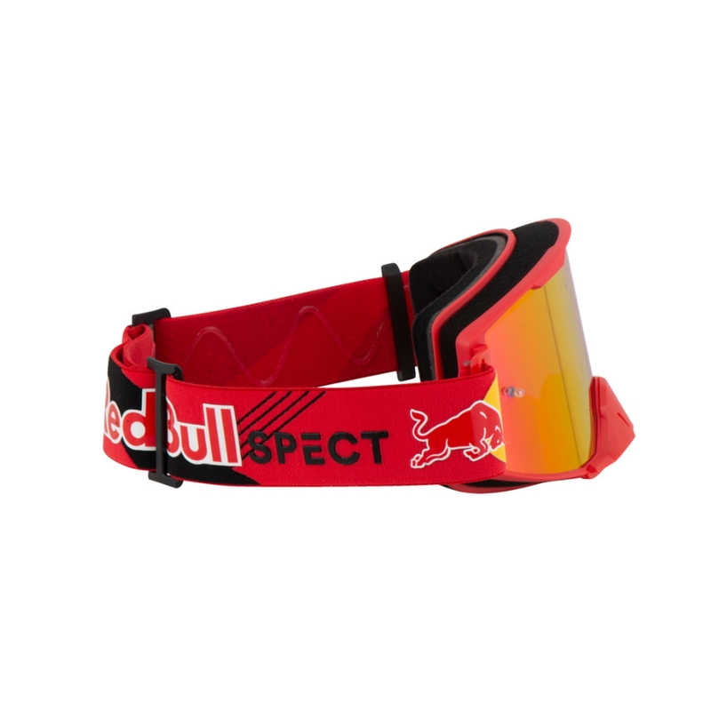Γυαλιά μοτοκρός Red Bull Spect STRIVE S κόκκινο με κόκκινο φακό