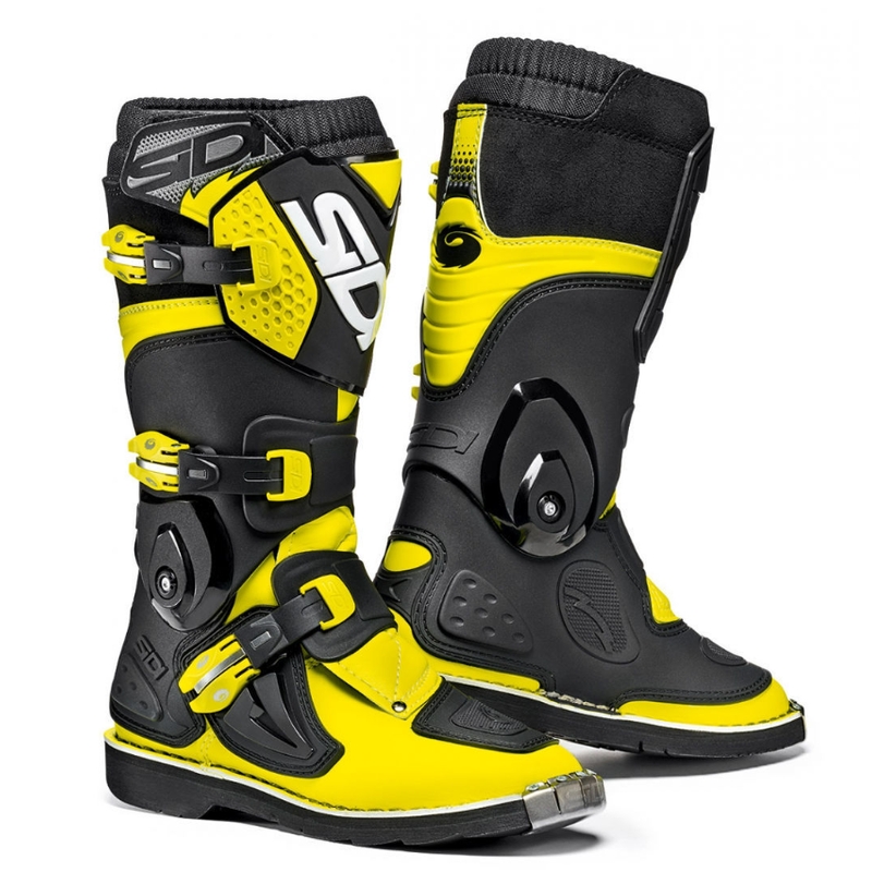 Παιδικά παπούτσια motocross Sidi Flame fluo κίτρινο-μαύρο