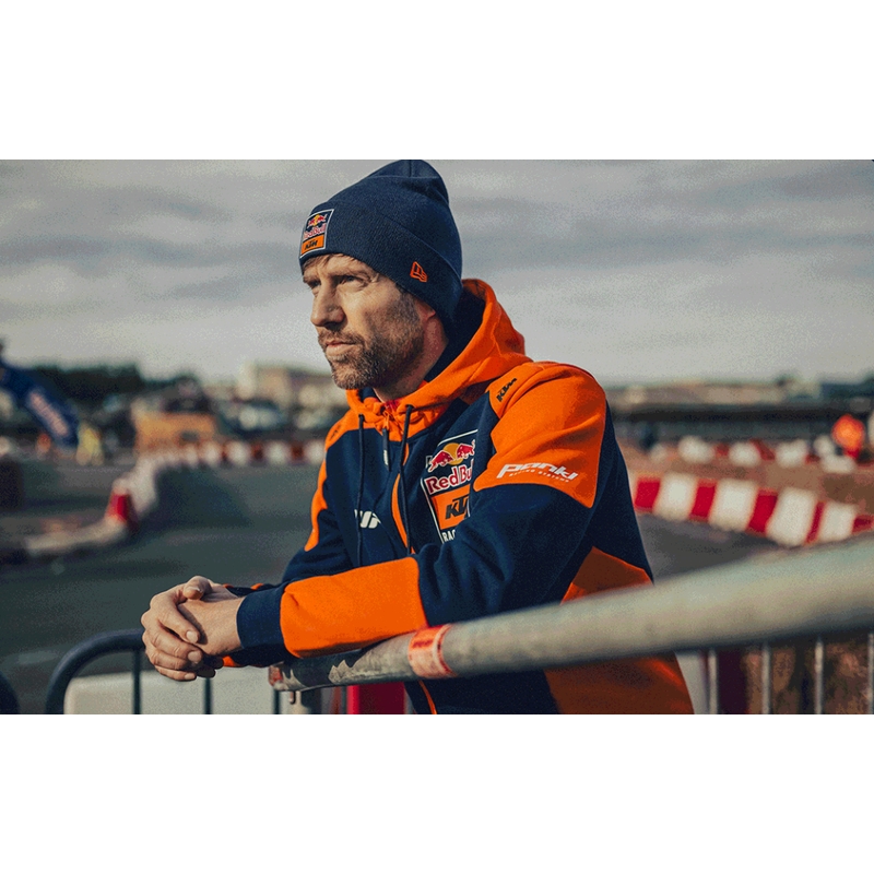 KTM Replica Team κουκούλα μπλε-πορτοκαλί