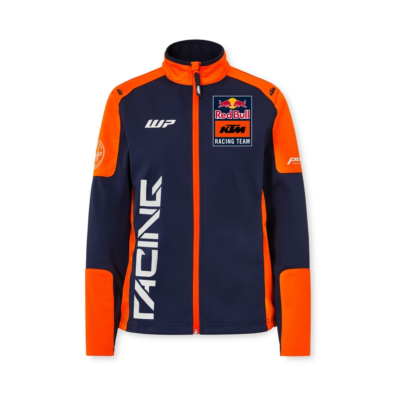 Γυναικείο σακάκι KTM Replica Team softshell μπλε-πορτοκαλί