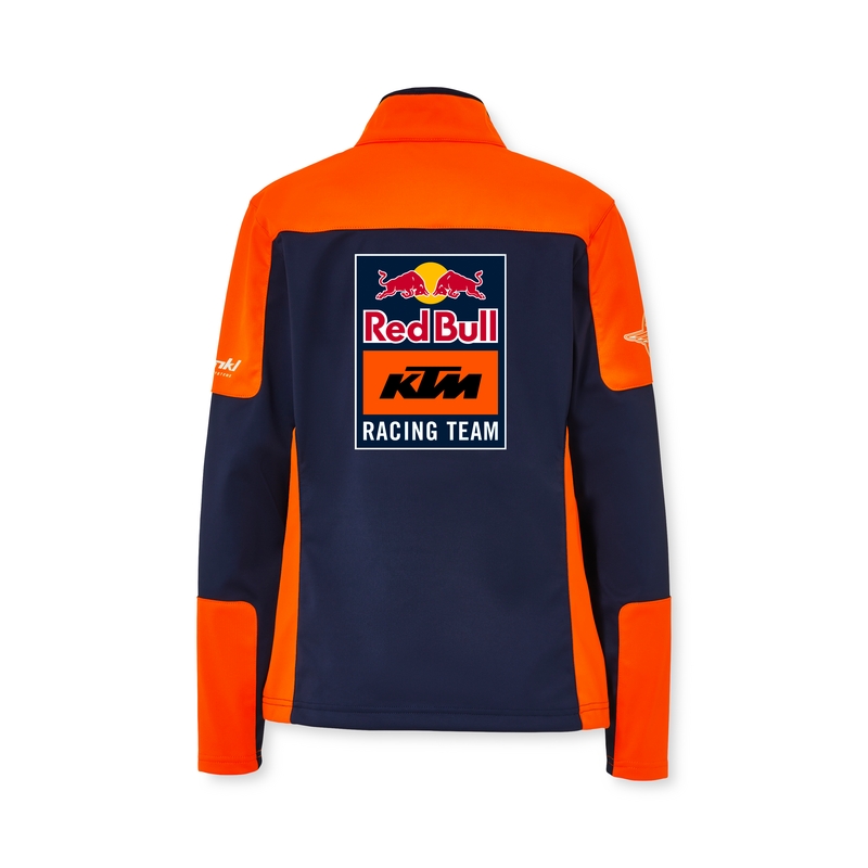 Γυναικείο σακάκι KTM Replica Team softshell μπλε-πορτοκαλί