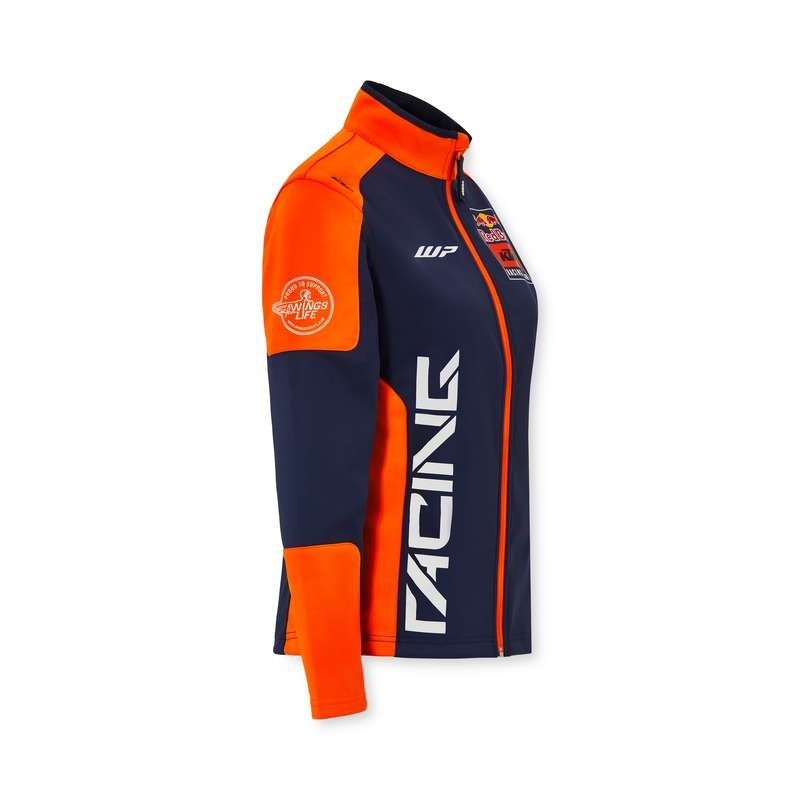 Γυναικείο σακάκι KTM Replica Team softshell μπλε-πορτοκαλί
