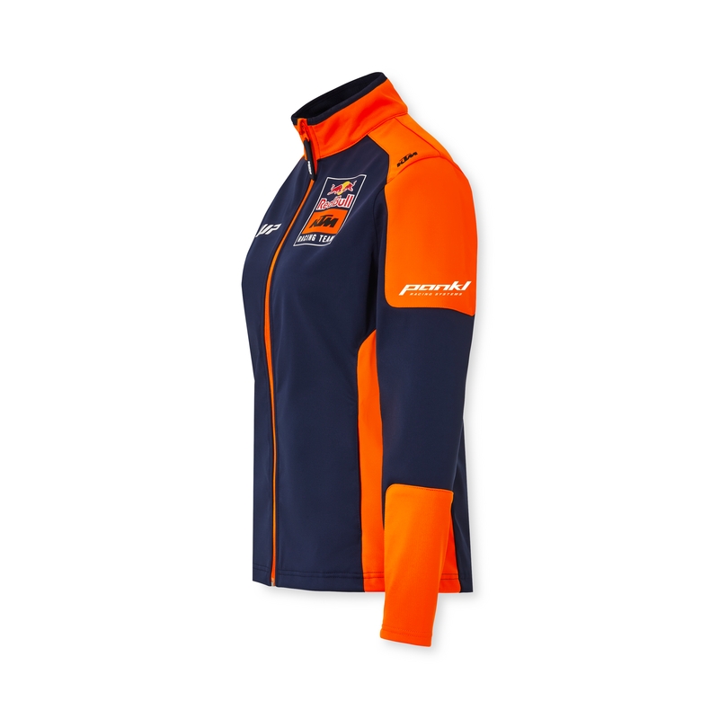 Γυναικείο σακάκι KTM Replica Team softshell μπλε-πορτοκαλί