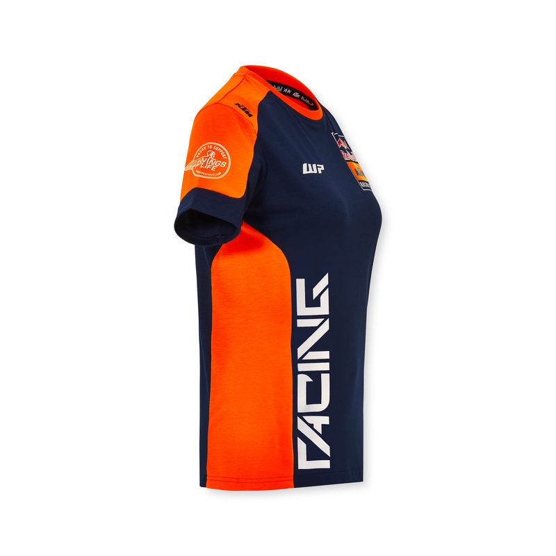 Γυναικείο πουκάμισο KTM Replica Team μπλε-πορτοκαλί