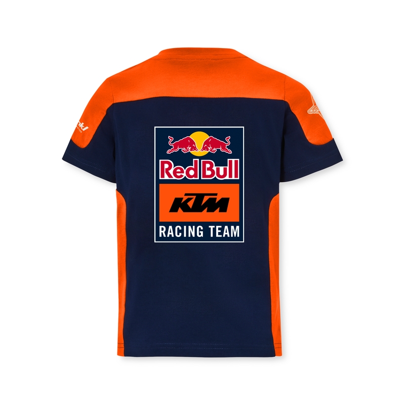 Παιδικό μπλουζάκι KTM Replica Team μπλε-πορτοκαλί