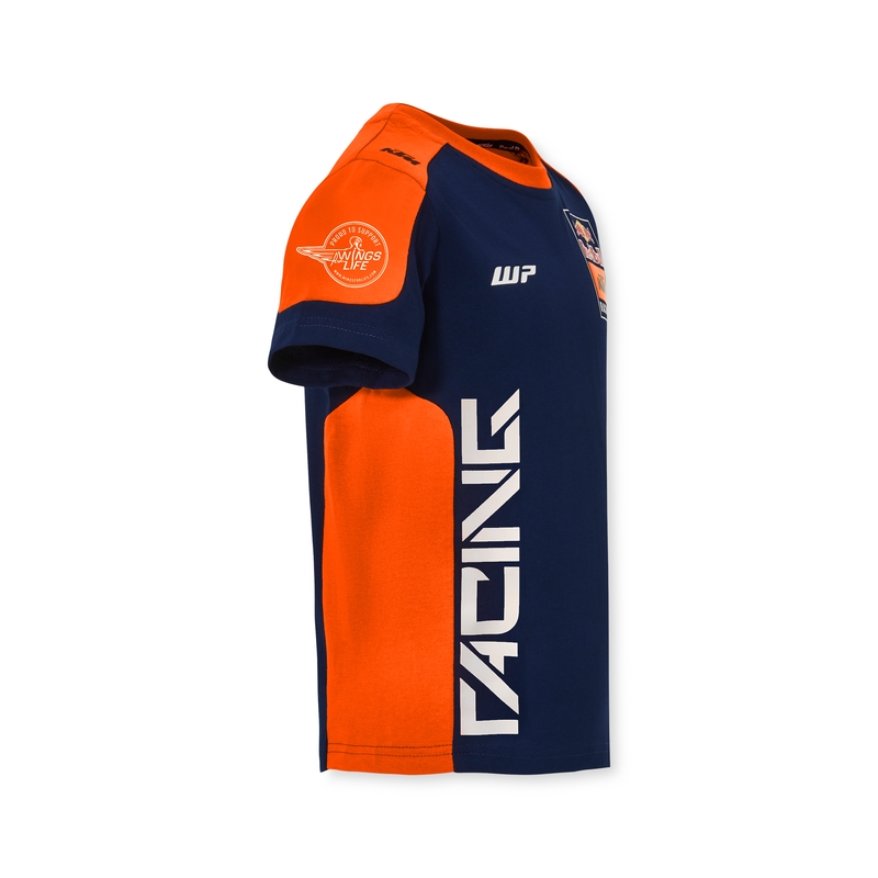 Παιδικό μπλουζάκι KTM Replica Team μπλε-πορτοκαλί