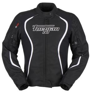 Γυναικείο Furygan Odessa Black and White Motorcycle Jacket