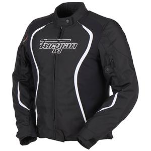 Γυναικείο Furygan Odessa Black and White Motorcycle Jacket