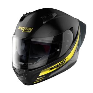 Nolan N60-6 Sport Outset 22 μαύρο και κίτρινο ολοκληρωμένο κράνος μοτοσικλέτας