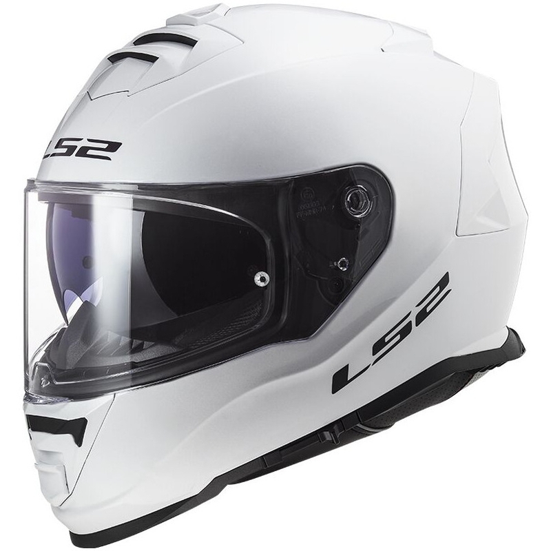 LS2 FF800 Storm II Solid White Integral κράνος μοτοσικλέτας