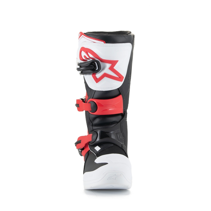 Alpinestars Tech 3S Youth Λευκό-Μαύρο-Κόκκινο Παιδικές μπότες μοτοσικλέτας