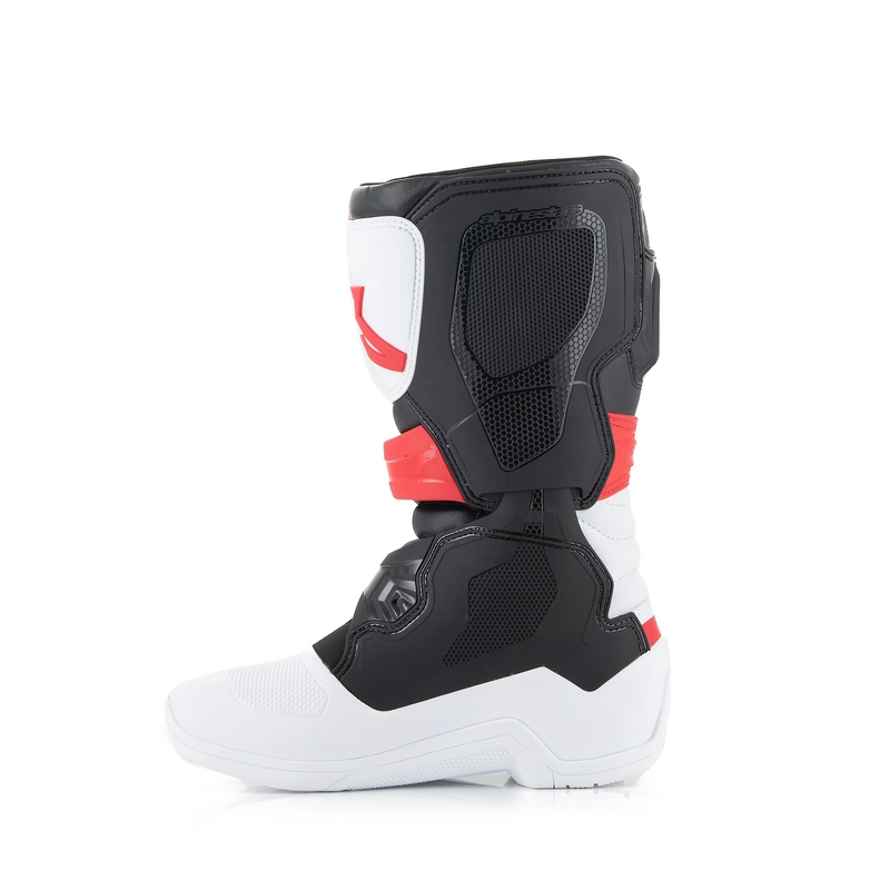 Alpinestars Tech 3S Youth Λευκό-Μαύρο-Κόκκινο Παιδικές μπότες μοτοσικλέτας