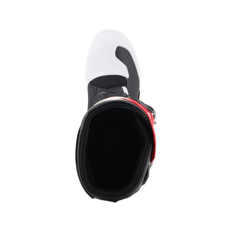 Alpinestars Tech 3S Youth Λευκό-Μαύρο-Κόκκινο Παιδικές μπότες μοτοσικλέτας