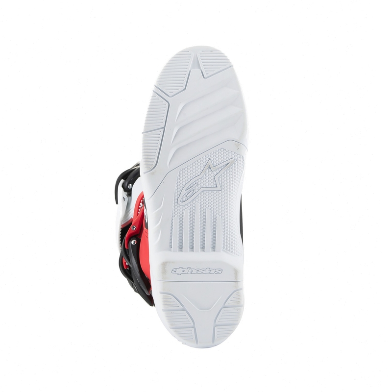 Alpinestars Tech 3S Youth Λευκό-Μαύρο-Κόκκινο Παιδικές μπότες μοτοσικλέτας