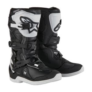 Alpinestars Tech 3S Youth 2024 Λευκό και Μαύρο Μπότες μοτοσικλέτας για παιδιά