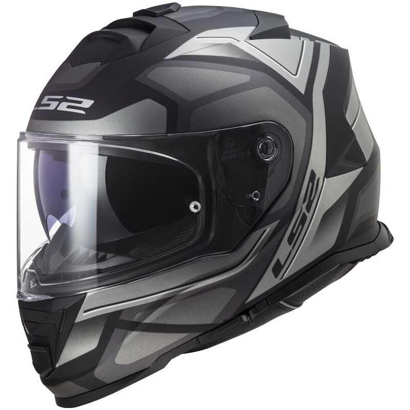 LS2 FF800 Storm II Faster integral κράνος μοτοσικλέτας τιτάνιο ματ